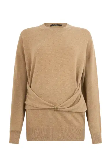 Roberto Cavalli Beige Sweater | Thumbnail 1 Roberto Cavalli Beige Sweater | Thumbnail 1