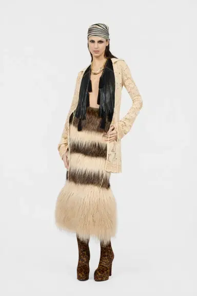 Roberto Cavalli Jaguar Crochet Cardigan | Thumbnail 6 Roberto Cavalli Jaguar Crochet Cardigan | Thumbnail 6