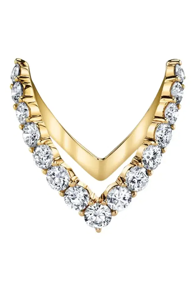 Anita Ko Diamond V Ring