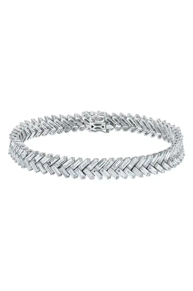 Anita Ko Diamond Zipper Tennis Bracelet