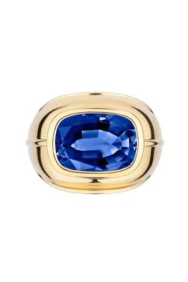 GOSHWARA Tanzanite Cushion Cut Ring | Thumbnail 1