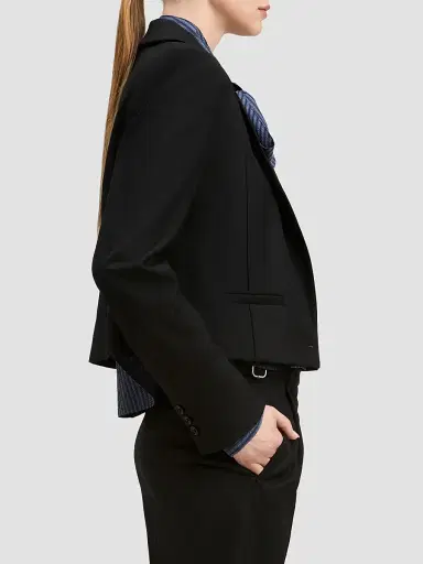 DEREK LAM 10 CROSBY Women's Mona Essential Cropped Blazer | Thumbnail 5 DEREK LAM 10 CROSBY Women's Mona Essential Cropped Blazer | Thumbnail 5