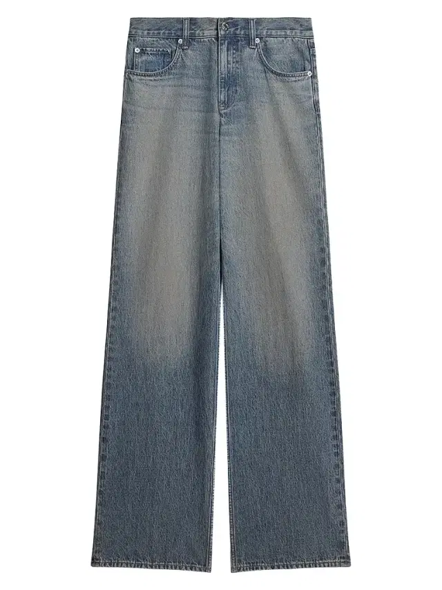 Women's Wardrobe Faded Straight-Leg Jeans