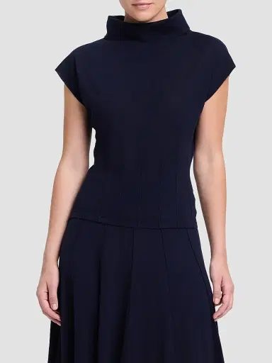 TWP Women's Merino Wool Turtleneck Top | Thumbnail 4 TWP Women's Merino Wool Turtleneck Top | Thumbnail 4