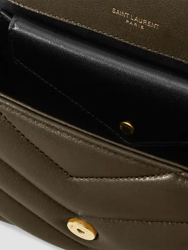 Saint Laurent Women's Loulou Small Shoulder Bag in Matelass Lambskin | Thumbnail 6 Saint Laurent Women's Loulou Small Shoulder Bag in Matelass Lambskin | Thumbnail 6
