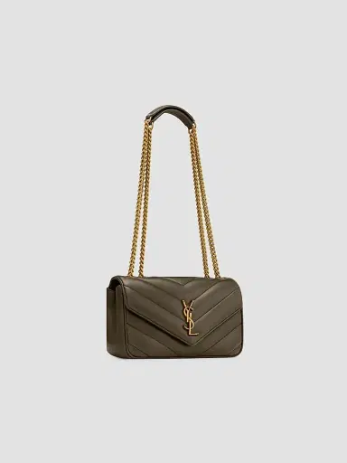 Saint Laurent Women's Loulou Small Shoulder Bag in Matelass Lambskin | Thumbnail 8 Saint Laurent Women's Loulou Small Shoulder Bag in Matelass Lambskin | Thumbnail 8
