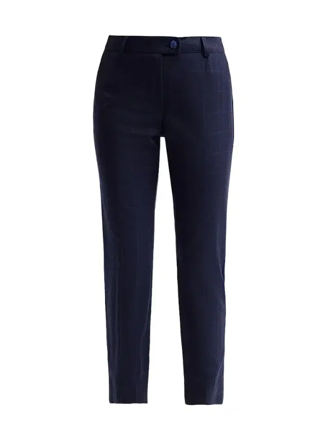 MAISON COMMON Women's Windowpane Stretch-Wool Pants