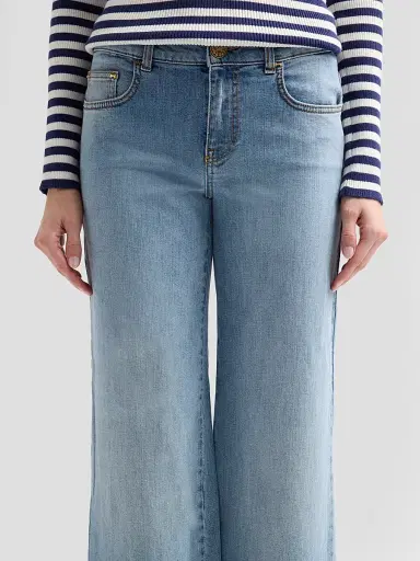 MAISON COMMON Women's Cutout Crop Jeans | Thumbnail 5