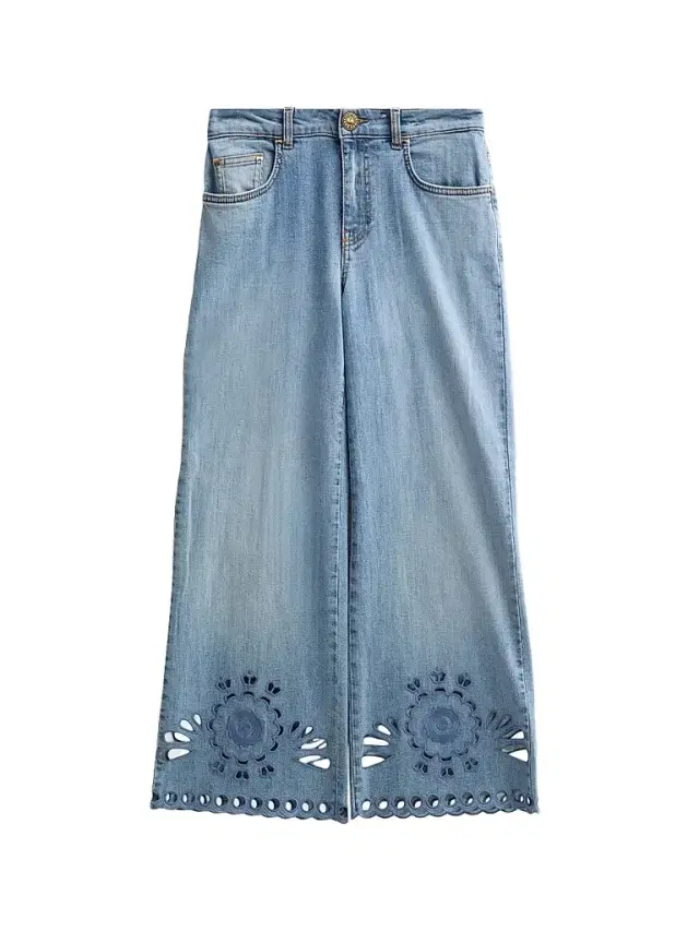 MAISON COMMON Women's Cutout Crop Jeans