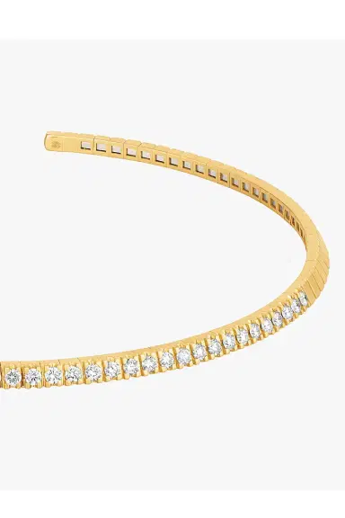 ASHAHA Diamond Shiraz Choker Necklace | Thumbnail 4