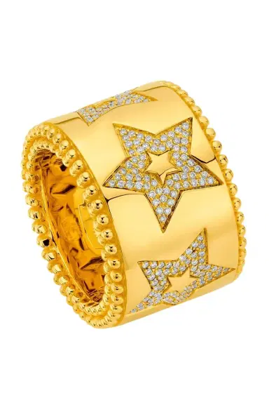 BUDDHA MAMA Diamond Star Band Ring | Thumbnail 1