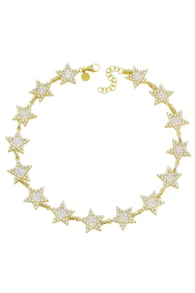 BUDDHA MAMA Diamond Double Sided Star Necklace | Thumbnail 1