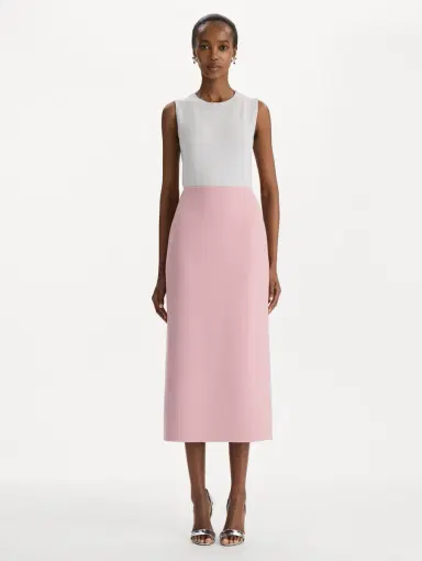 Oscar de la Renta Wool Pencil Skirt | Thumbnail 2