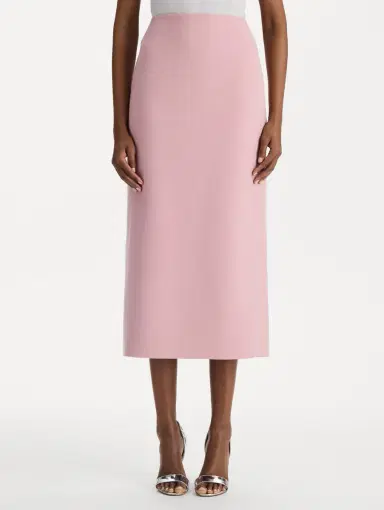 Oscar de la Renta Wool Pencil Skirt | Thumbnail 3