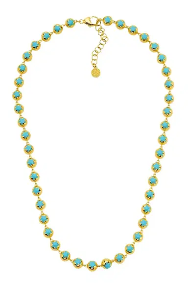 BUDDHA MAMA Sky Blue Reverse Star Necklace | Thumbnail 1