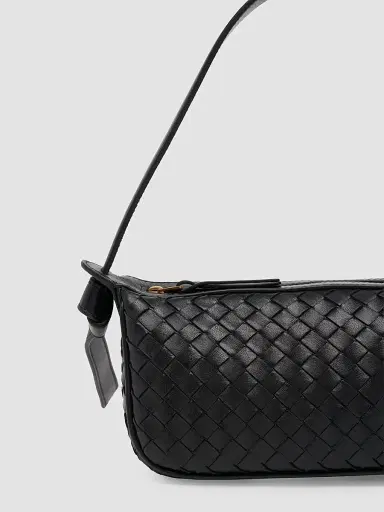 Bottega Veneta Women's Nodo Intrecciato Leather Shoulder Bag | Thumbnail 6 Bottega Veneta Women's Nodo Intrecciato Leather Shoulder Bag | Thumbnail 6