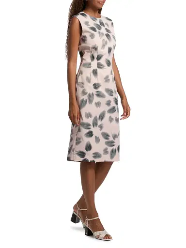 Dries Van Noten Women's Delavina Floral Midi-Dress | Thumbnail 2 Dries Van Noten Women's Delavina Floral Midi-Dress | Thumbnail 2