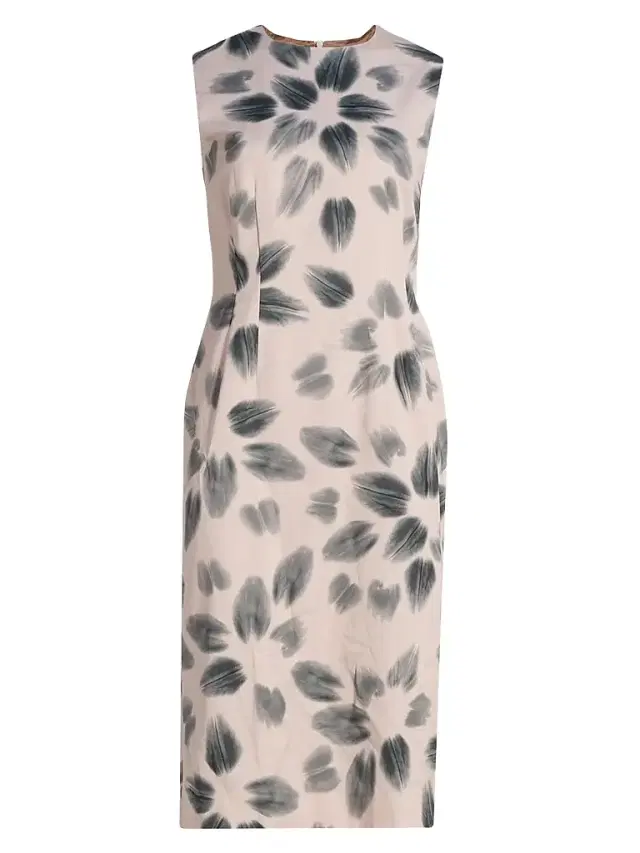 Dries Van Noten Women's Delavina Floral Midi-Dress