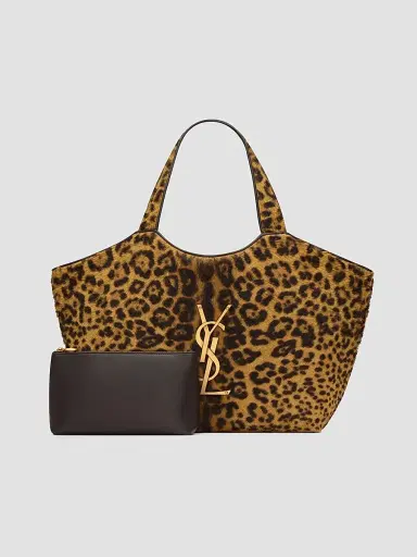 Saint Laurent Women's Icare in Pony Hair Leather Tote Bag | Thumbnail 3