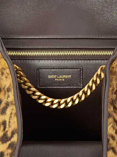 Saint Laurent Women's Icare in Pony Hair Leather Tote Bag | Thumbnail 7