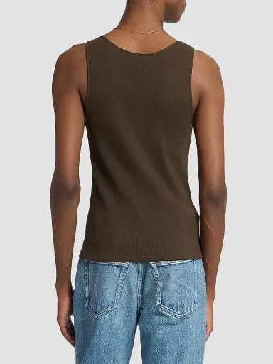 Saint Laurent Men's Cassandre Tank Top | Thumbnail 4