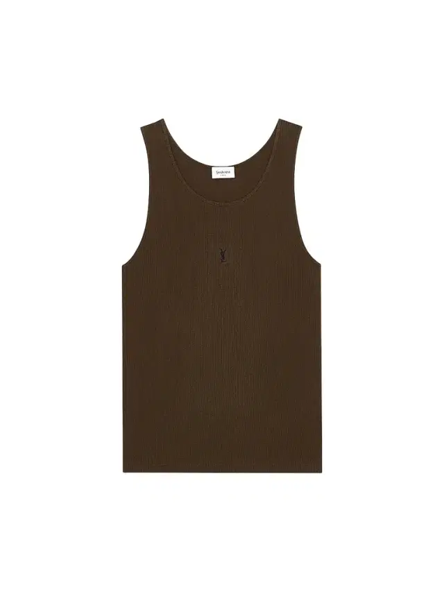 Saint Laurent Men's Cassandre Tank Top