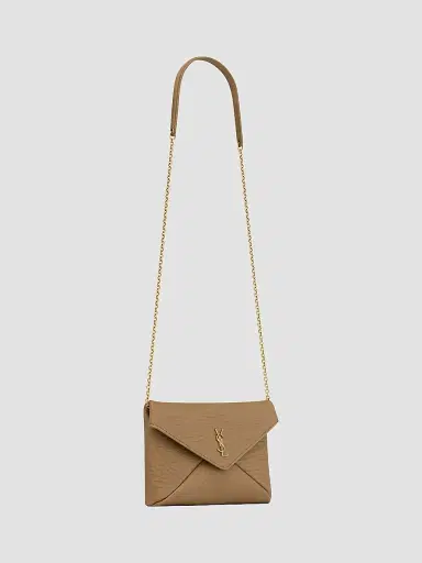 Saint Laurent Women's Cassandre Small Chain Pouch in Lambskin | Thumbnail 2 Saint Laurent Women's Cassandre Small Chain Pouch in Lambskin | Thumbnail 2