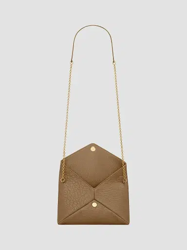 Saint Laurent Women's Cassandre Small Chain Pouch in Lambskin | Thumbnail 3 Saint Laurent Women's Cassandre Small Chain Pouch in Lambskin | Thumbnail 3