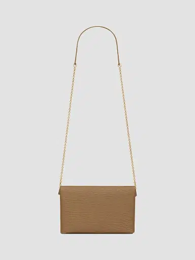 Saint Laurent Women's Cassandre Small Chain Pouch in Lambskin | Thumbnail 6 Saint Laurent Women's Cassandre Small Chain Pouch in Lambskin | Thumbnail 6