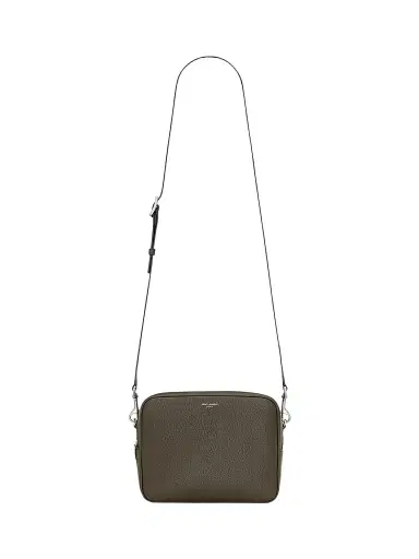 Saint Laurent Men's Small Camera Bag in Grained Leather | Thumbnail 1 Saint Laurent Men's Small Camera Bag in Grained Leather | Thumbnail 1
