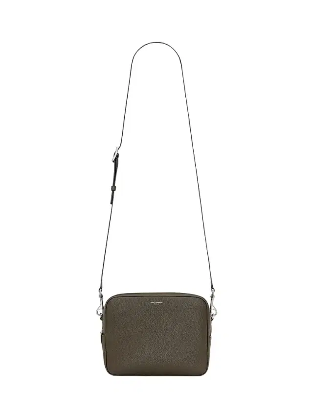 Saint Laurent Men's Small Camera Bag in Grained Leather