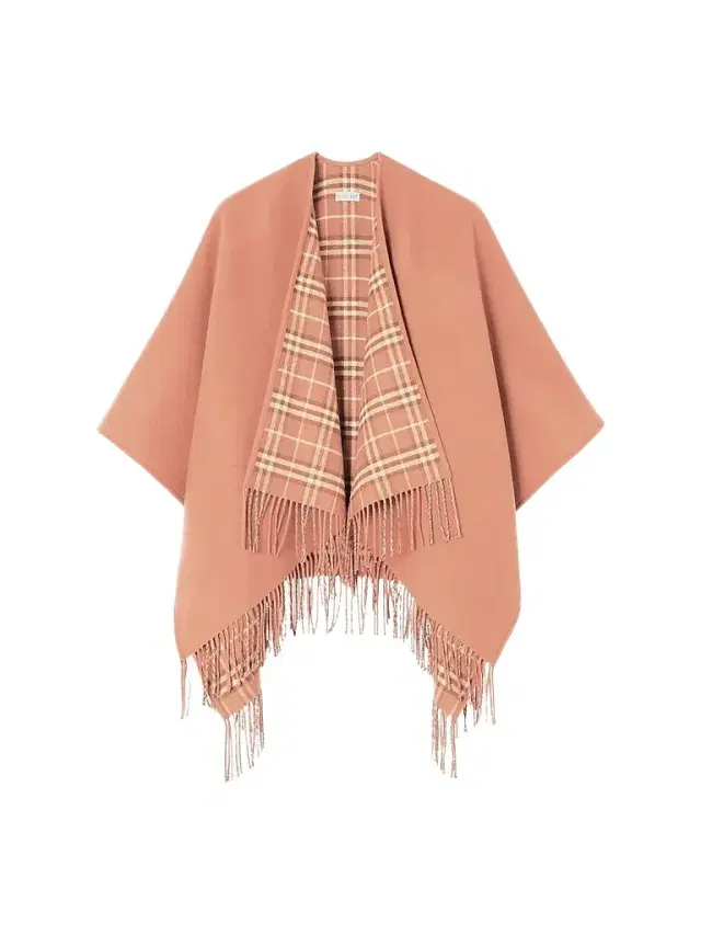 Burberry Women's Reversible Check Wool Cape