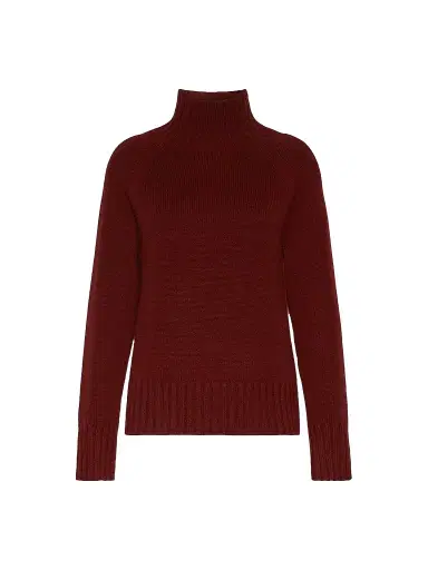 Max Mara Women's Wool and Cashmere Yarn Polo Neck Sweater | Thumbnail 1 Max Mara Women's Wool and Cashmere Yarn Polo Neck Sweater | Thumbnail 1