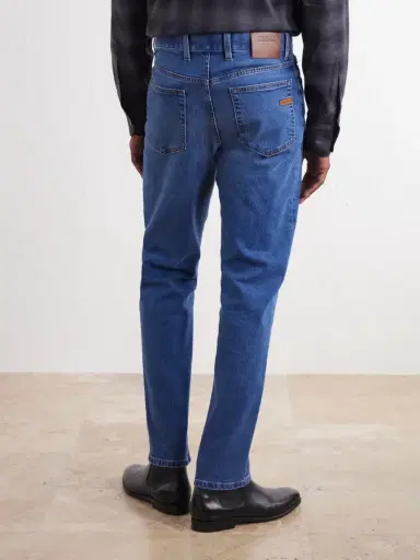 Zegna Roccia Slim-Fit Straight-Leg Jeans - Men | Thumbnail 4 Zegna Roccia Slim-Fit Straight-Leg Jeans - Men | Thumbnail 4