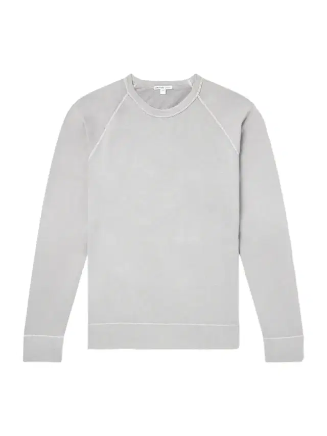 James Perse Garment-Dyed Loopback Supima Cotton-Jersey Sweatshirt - Men