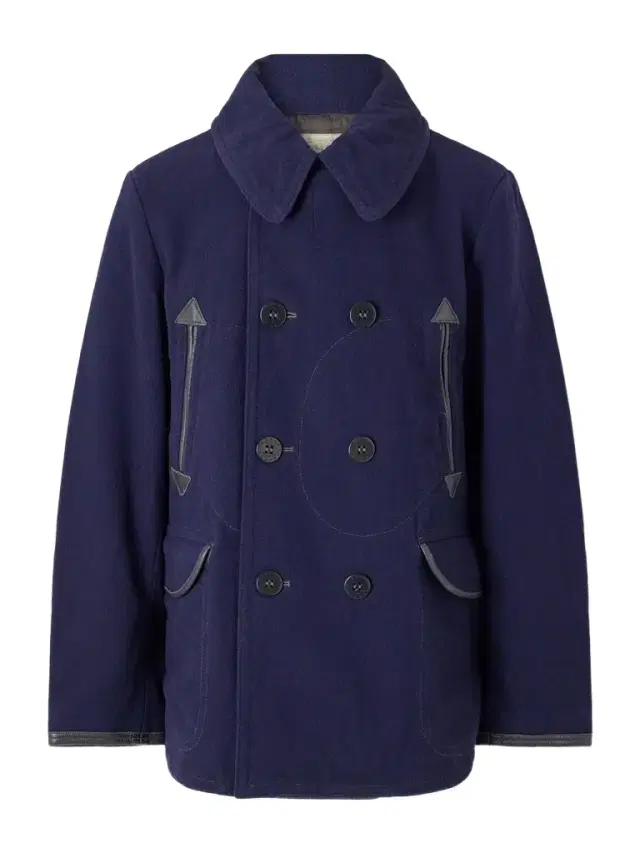 RRL Leather-Trimmed Wool-Blend Coat - Men