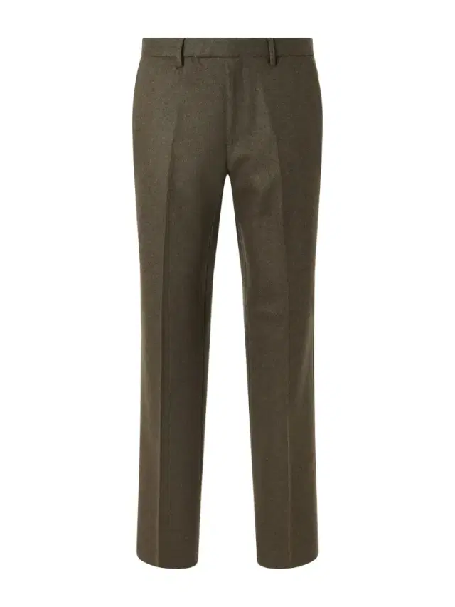 Sunspel Straight-Leg Wool Brushed Trousers - Men