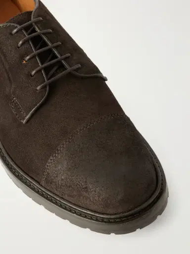 Sebago Jeffrey Waxed-Suede Derby Shoes - Men | Thumbnail 5
