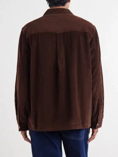 Folk Patch Cotton-Corduroy Overshirt - Men | Thumbnail 4