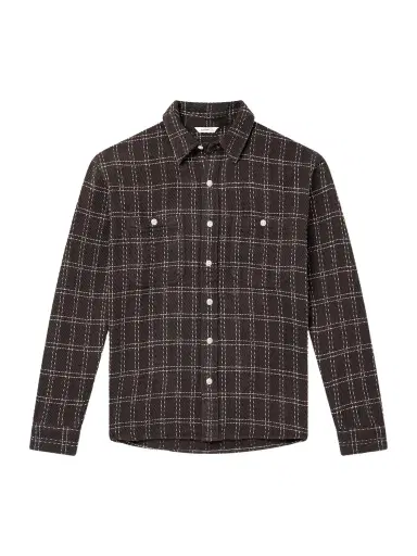 3sixteen Utility Checked Cotton-Flannel Shirt - Men | Thumbnail 1