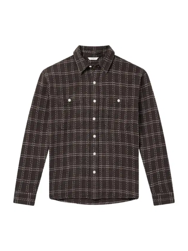 3sixteen Utility Checked Cotton-Flannel Shirt - Men