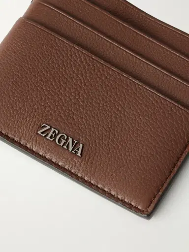 Zegna Leather Cardholder - Men | Thumbnail 3