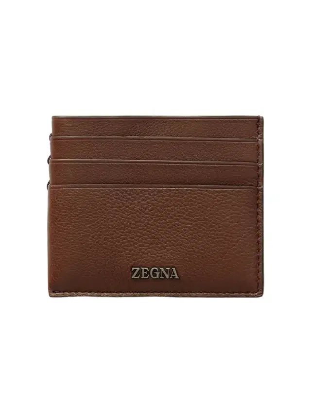 Zegna Leather Cardholder - Men