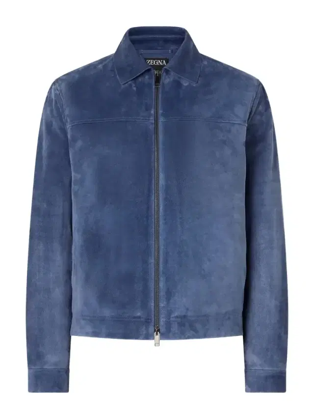 Zegna Suede Blouson Jacket - Men