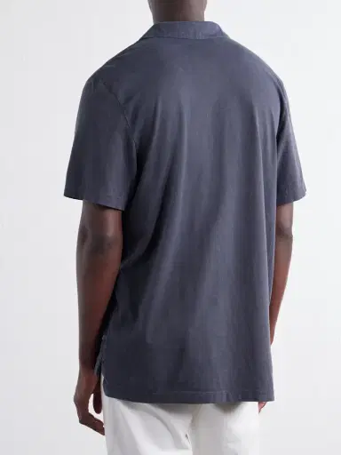 James Perse Slim-Fit Supima Cotton-Jersey Polo Shirt - Men | Thumbnail 4 James Perse Slim-Fit Supima Cotton-Jersey Polo Shirt - Men | Thumbnail 4
