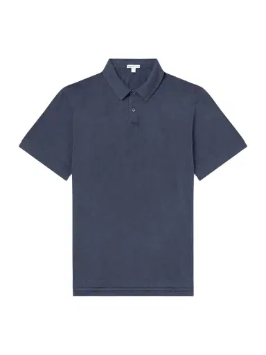 James Perse Slim-Fit Supima Cotton-Jersey Polo Shirt - Men | Thumbnail 1 James Perse Slim-Fit Supima Cotton-Jersey Polo Shirt - Men | Thumbnail 1