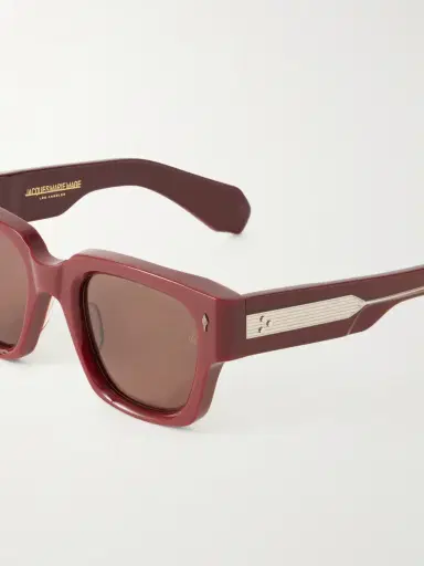 Jacques Marie Mage Enzo Square-Frame Acetate Sunglasses - Men | Thumbnail 2