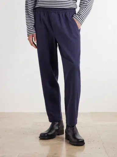Folk Drawcord Assembly Straight-Leg Brushed Cotton Trousers - Men | Thumbnail 3 Folk Drawcord Assembly Straight-Leg Brushed Cotton Trousers - Men | Thumbnail 3