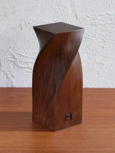 ASSOULINE Twist Wood and Suede-Trimmed Bookend - Men | Thumbnail 1 ASSOULINE Twist Wood and Suede-Trimmed Bookend - Men | Thumbnail 1