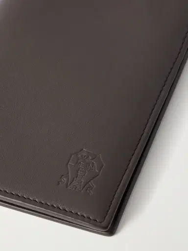 Brunello Cucinelli Logo-Debossed Leather Passport Holder - Men | Thumbnail 3 Brunello Cucinelli Logo-Debossed Leather Passport Holder - Men | Thumbnail 3